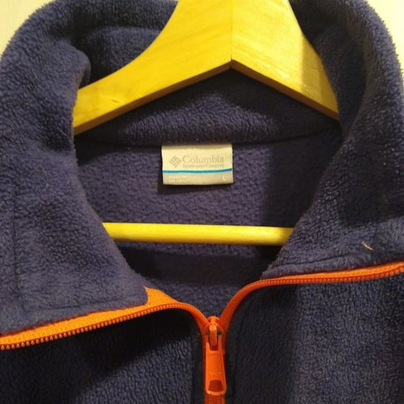 Columbia Fleece Full Zip Jacket size Large - Picture 3 of 3